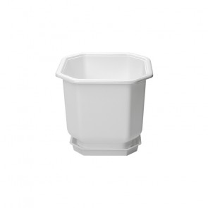 Flower pot square 12 x 12 with pad