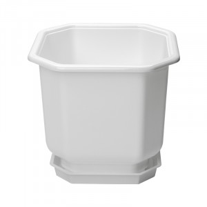 Flower pot square 40 x 40 with pad