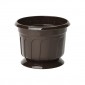 Flower pot round Ø 17 with pad