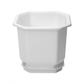 Flower pot square 32 x 32 with pad